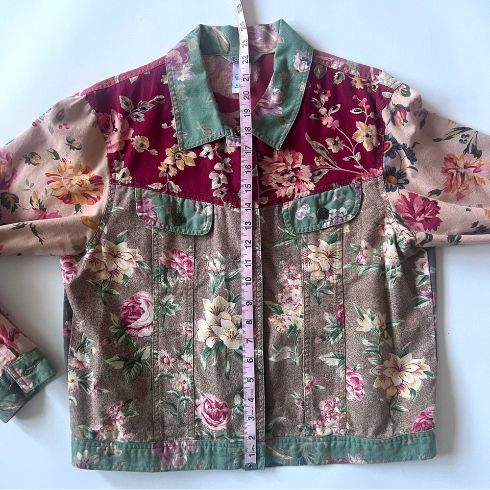 Floral Women's Jacket - Picture 6 of 8